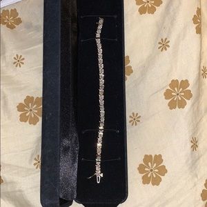10k diamond bracelet.